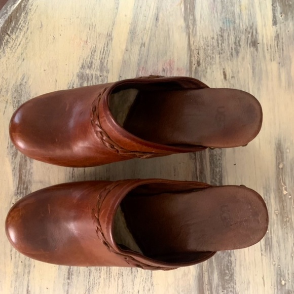 Ugg Leather Clogs - Picture 5 of 12